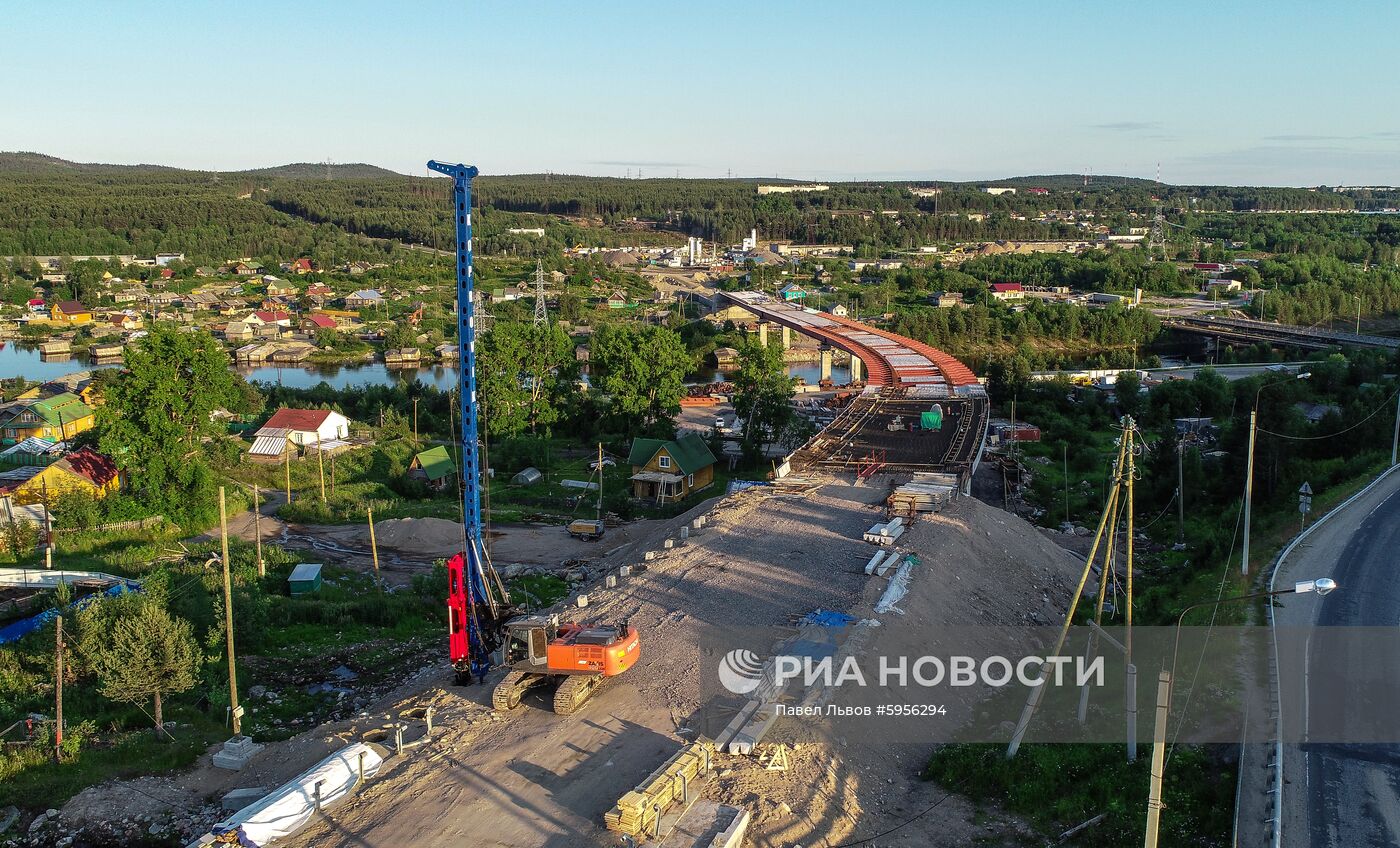 Реконструкция моста через канал Княжегубской ГЭС в Мурманской области