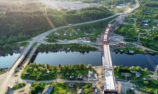 Реконструкция моста через канал Княжегубской ГЭС в Мурманской области
