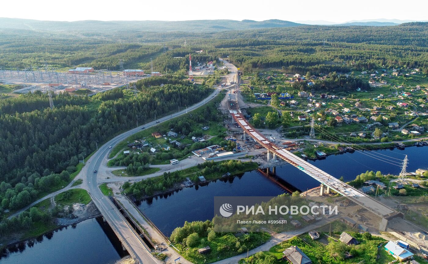 Реконструкция моста через канал Княжегубской ГЭС в Мурманской области