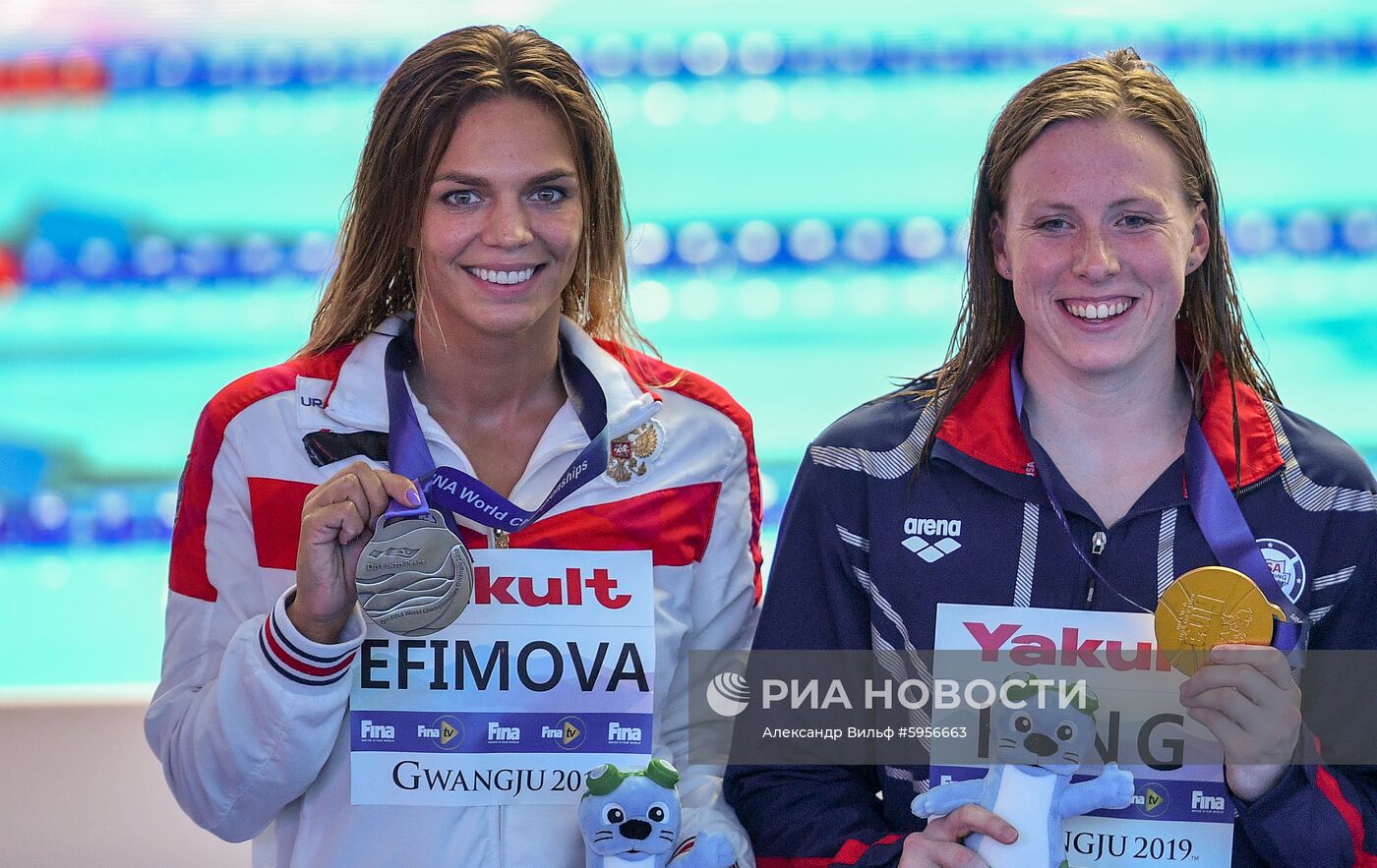 Чемпионат мира FINA 2019. Плавание. Третий день