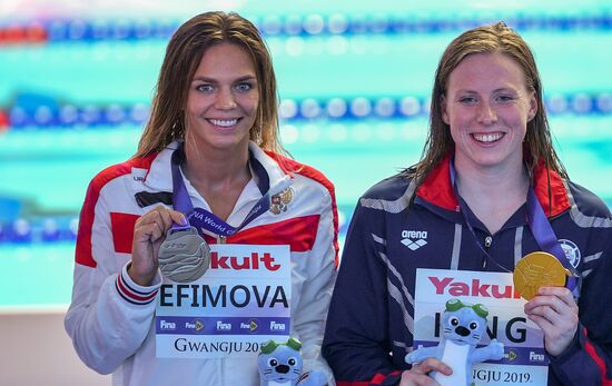 Чемпионат мира FINA 2019. Плавание. Третий день