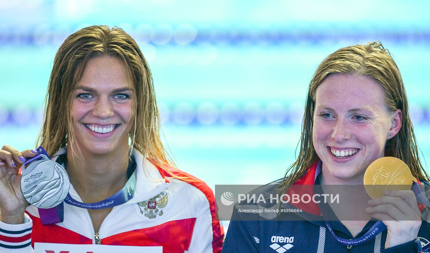 Чемпионат мира FINA 2019. Плавание. Третий день