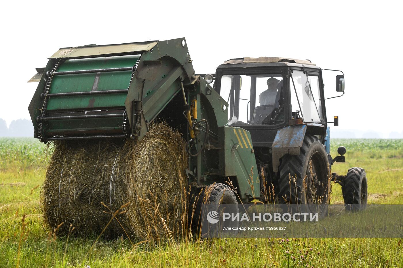 Сельскохозяйственные работы в Новосибирской области