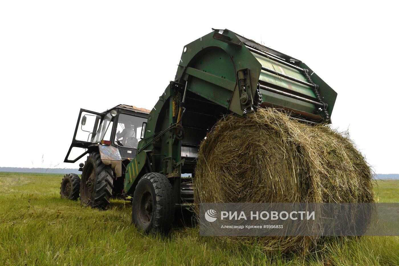 Сельскохозяйственные работы в Новосибирской области