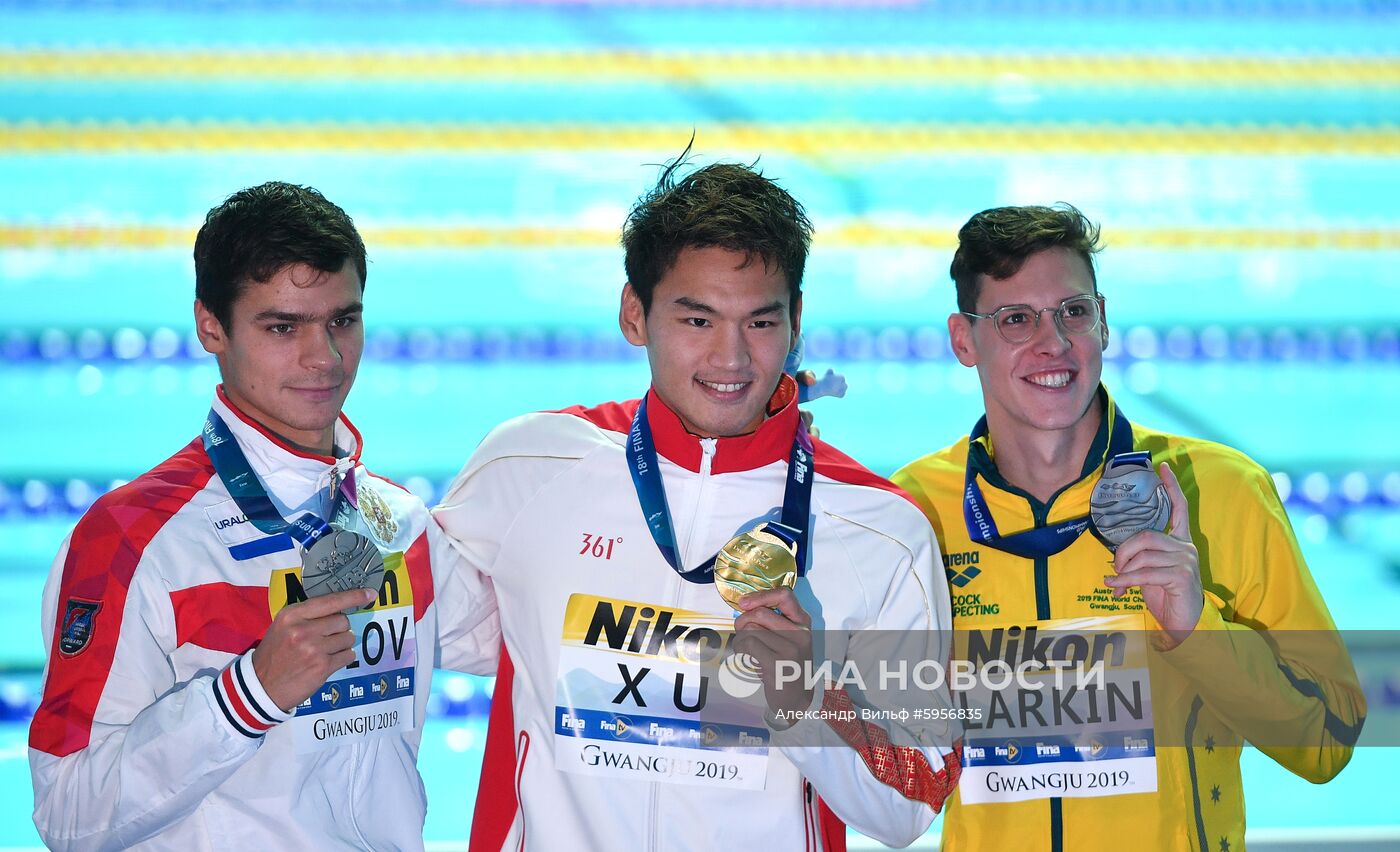 Чемпионат мира FINA 2019. Плавание. Третий день