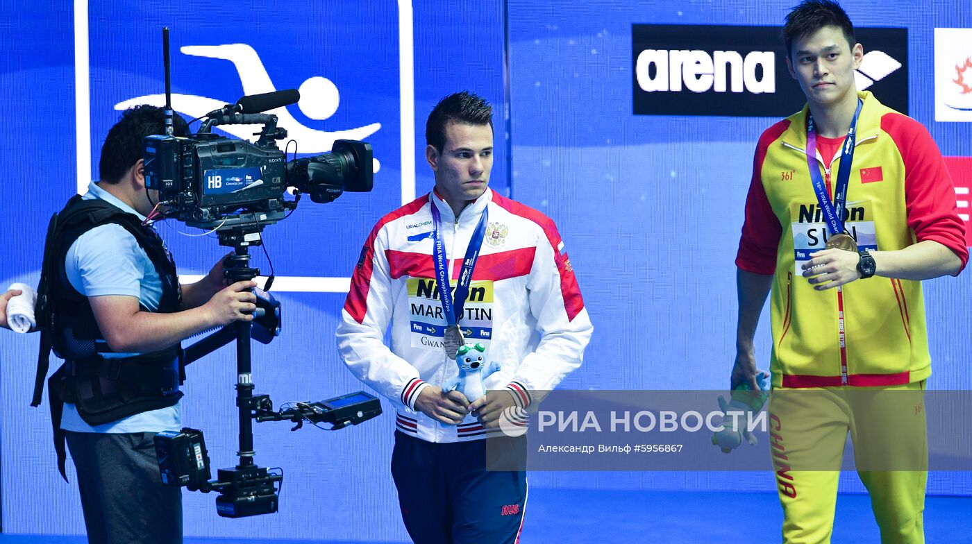 Чемпионат мира FINA 2019. Плавание. Третий день