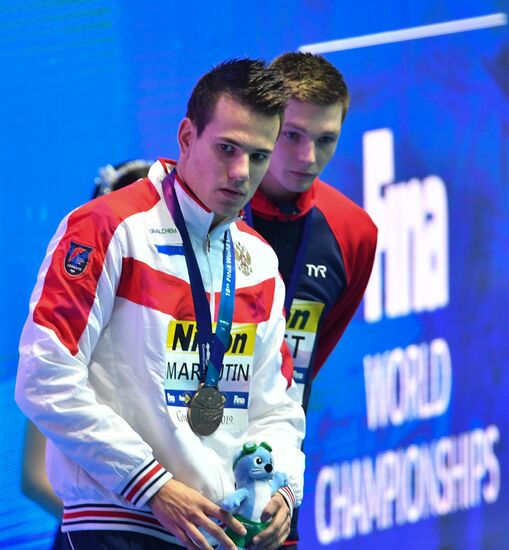 Чемпионат мира FINA 2019. Плавание. Третий день