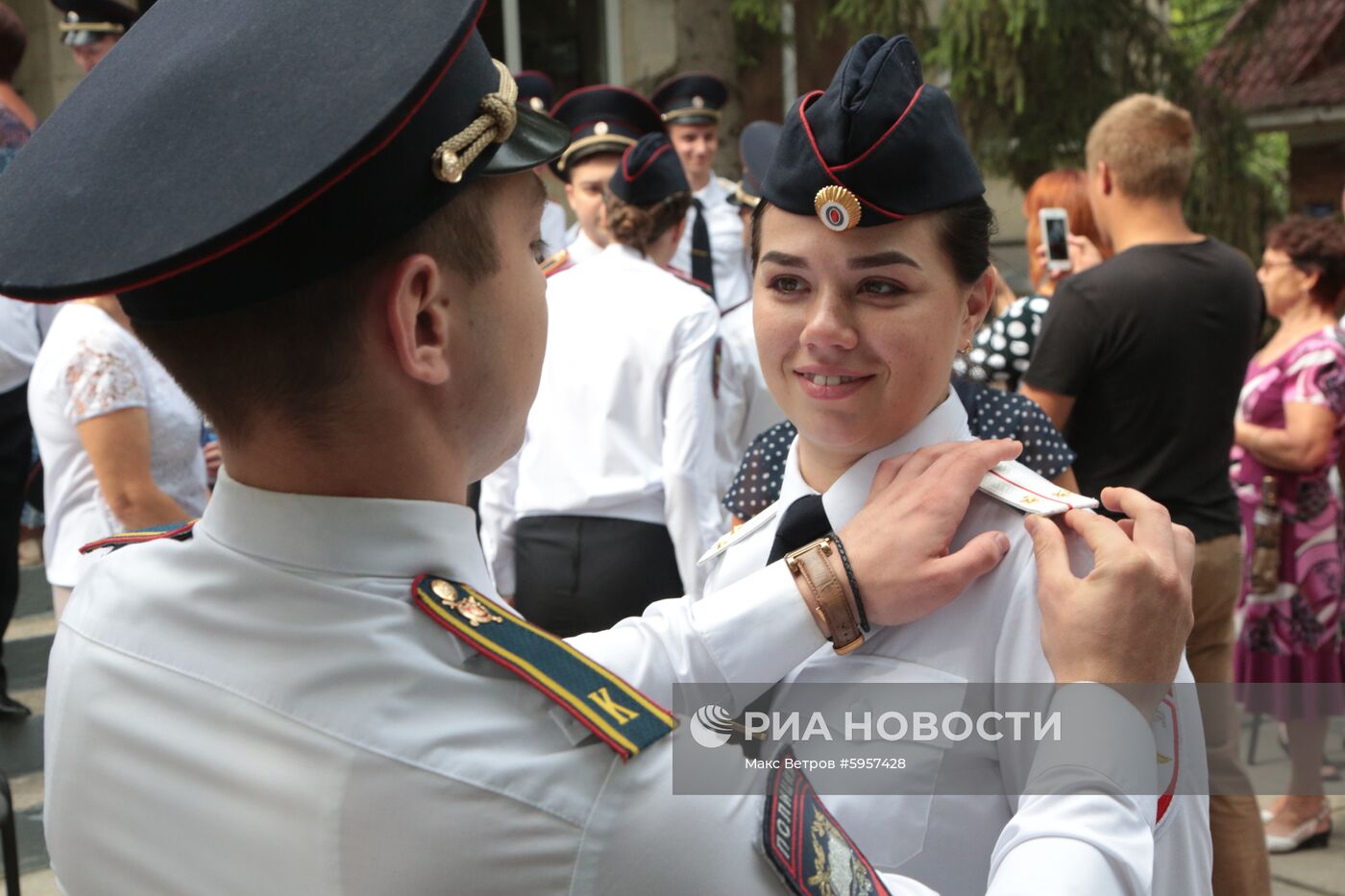 Выпуск лейтенантов полиции в Симферополе