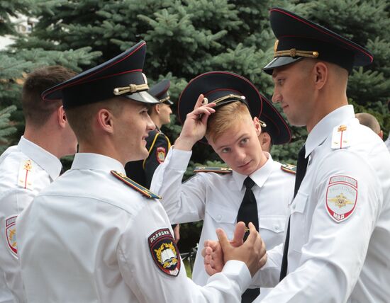 Выпуск лейтенантов полиции в Симферополе