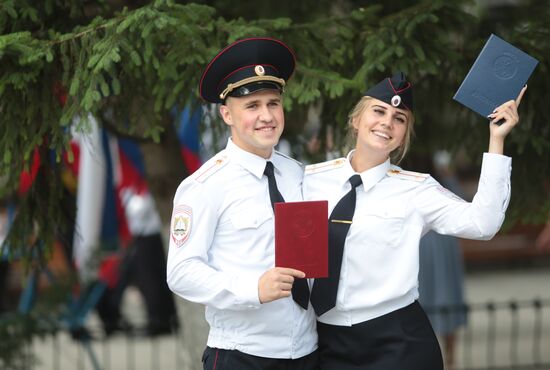 Выпуск лейтенантов полиции в Симферополе