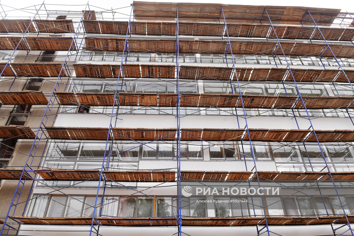 Реставрация дома Наркомфина