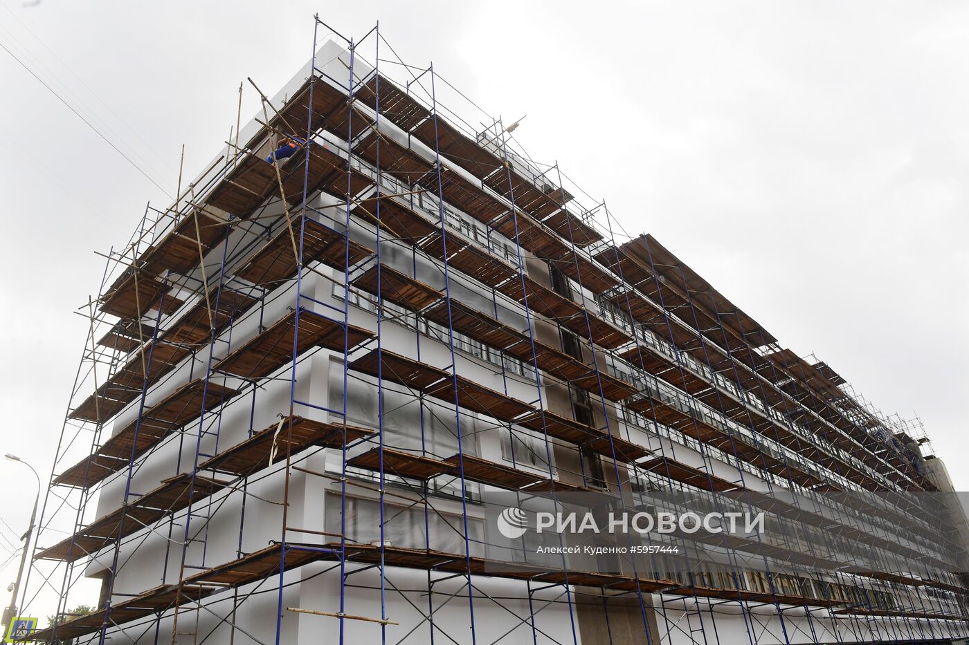 Реставрация дома Наркомфина