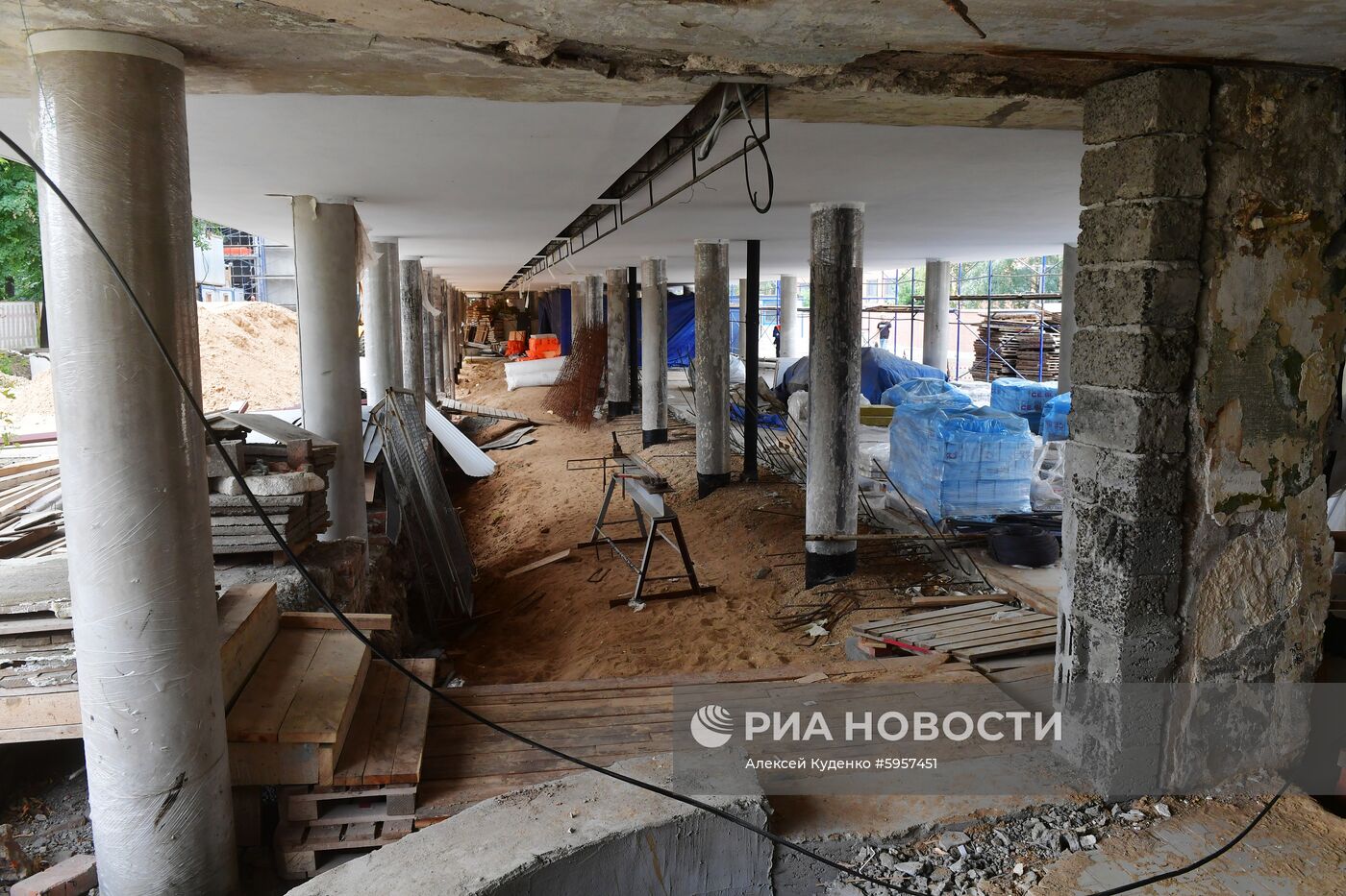 Реставрация дома Наркомфина