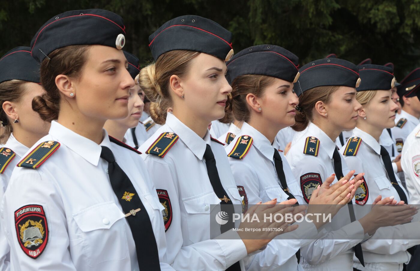 Выпуск лейтенантов полиции в Симферополе