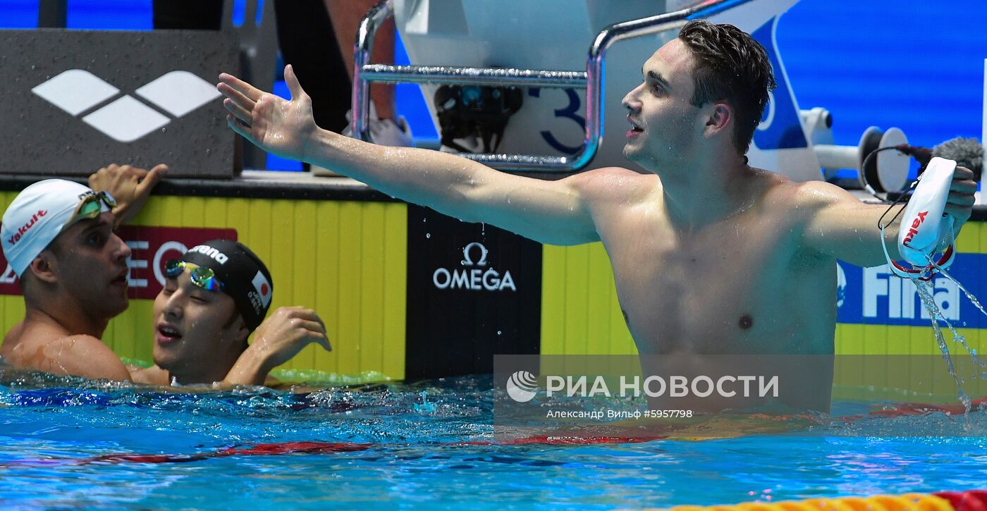 Чемпионат мира FINA 2019. Плавание. Четвертый день