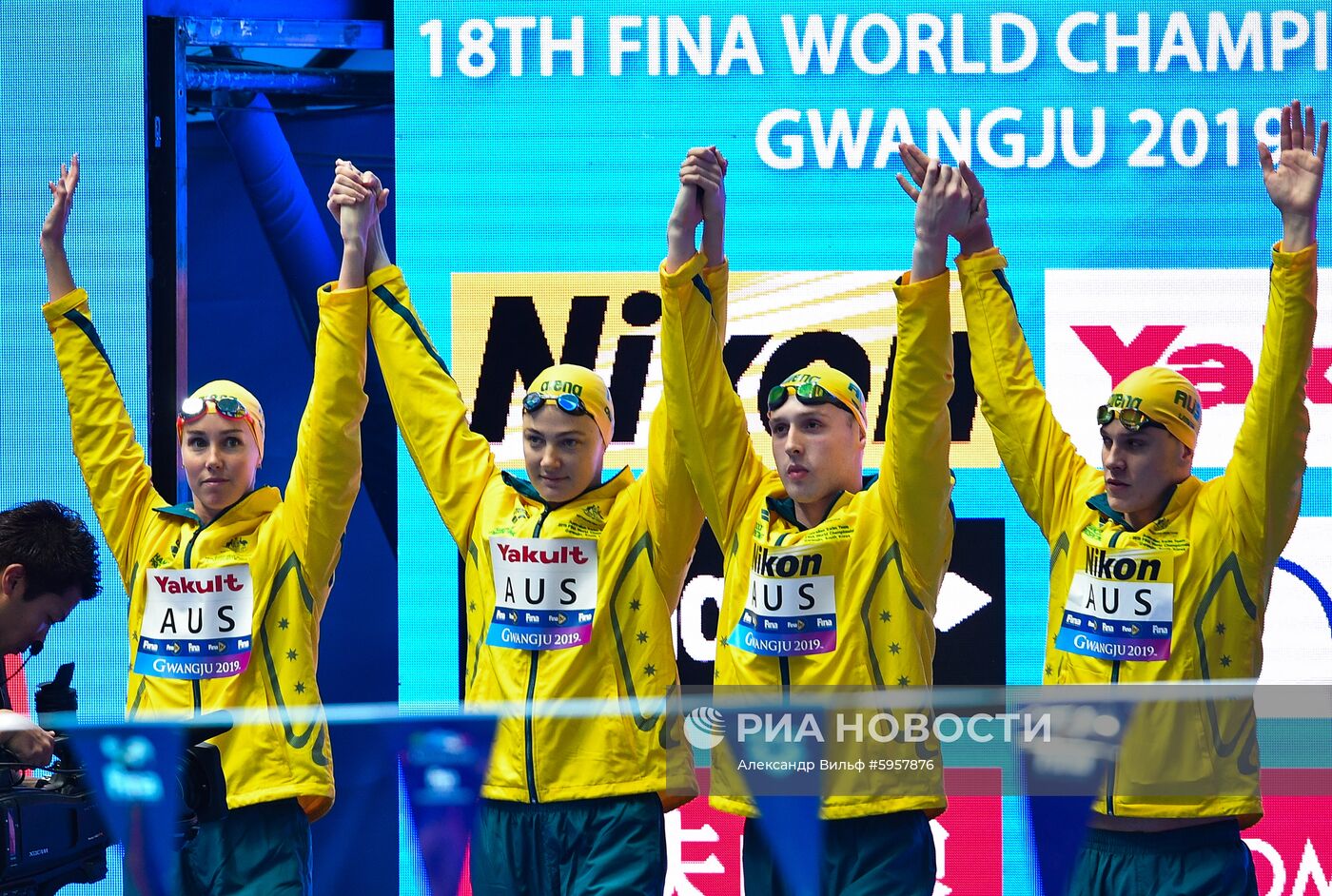 Чемпионат мира FINA 2019. Плавание. Четвертый день