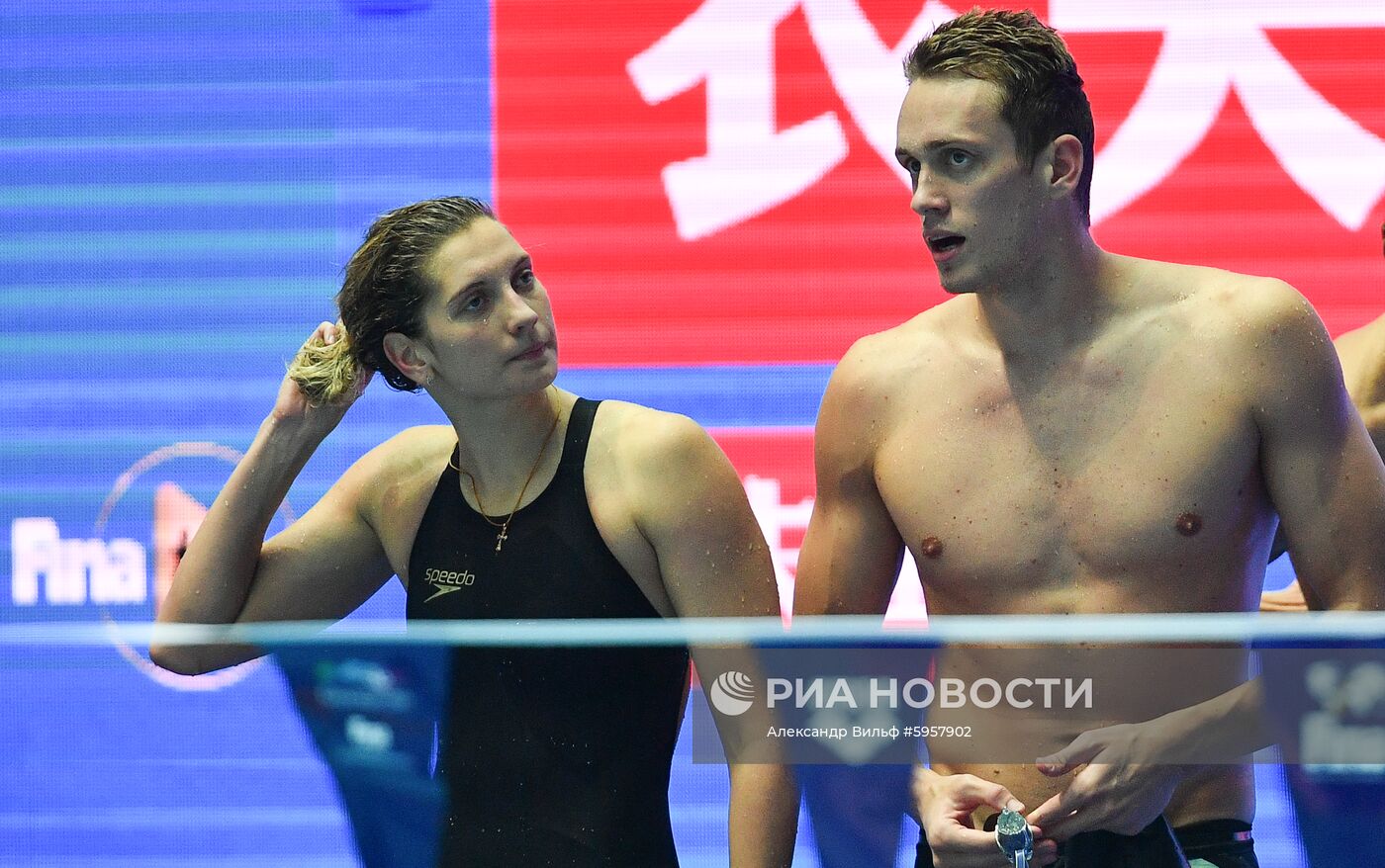 Чемпионат мира FINA 2019. Плавание. Четвертый день