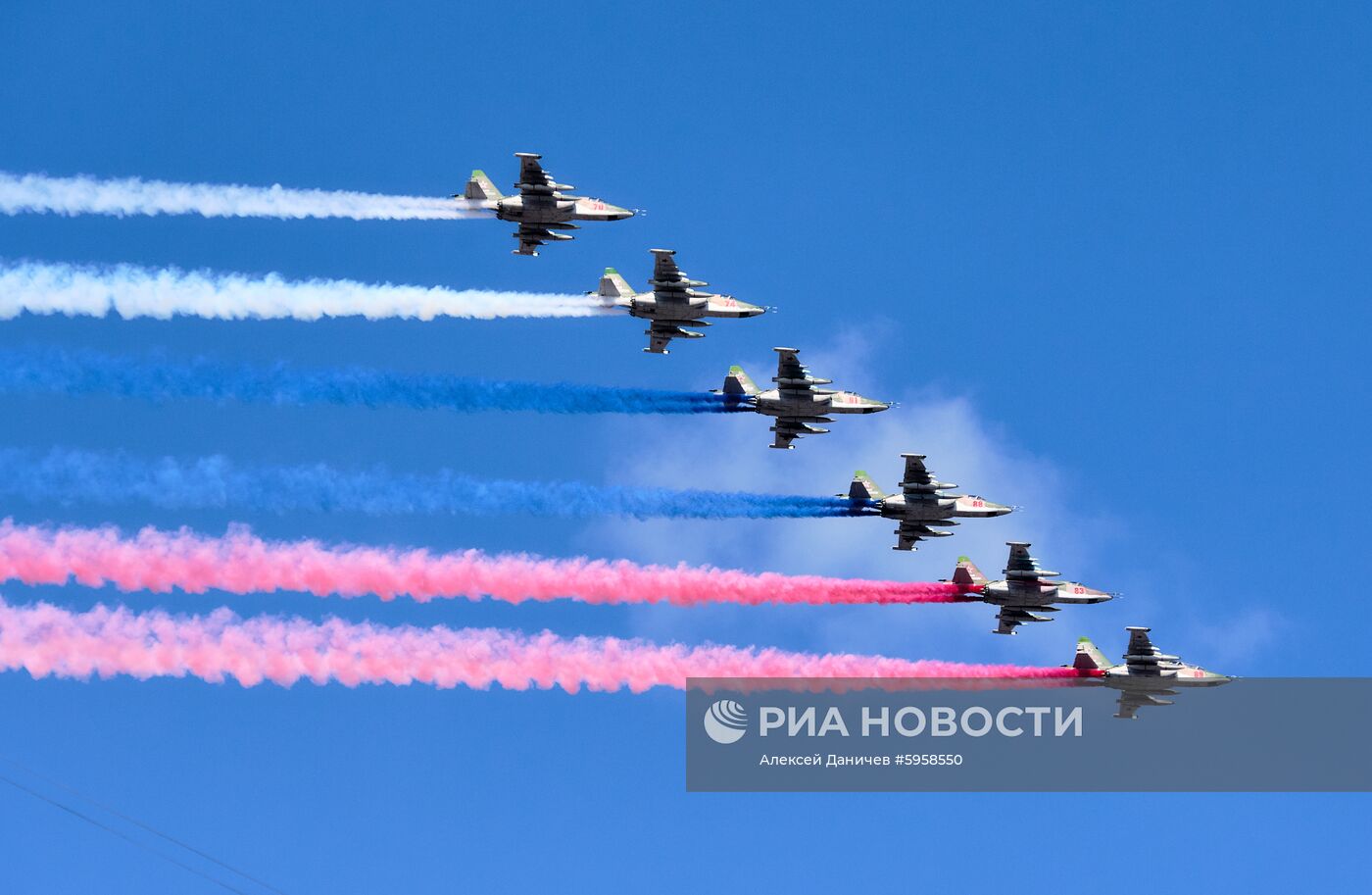 Репетиция парада ко Дню ВМФ в городах России