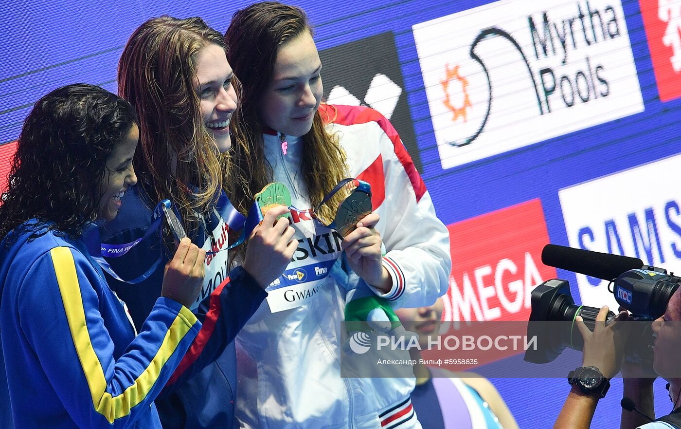 Чемпионат мира FINA 2019. Плавание. Пятый день