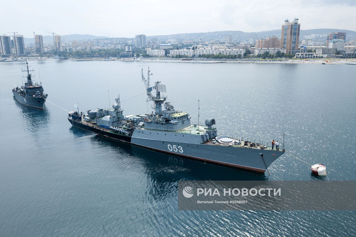 Репетиция парада ко Дню ВМФ в городах России
