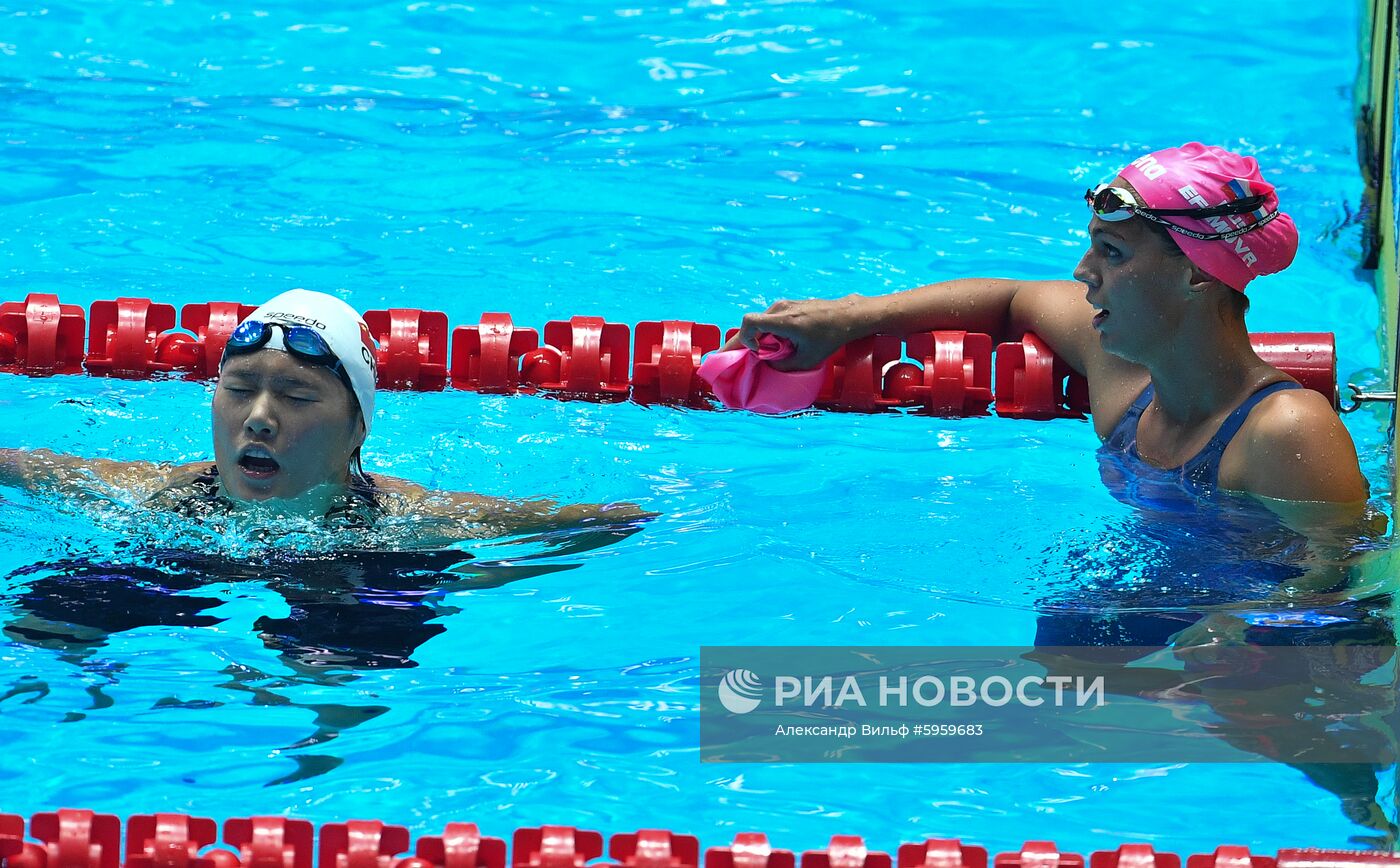 Чемпионат мира FINA 2019. Плавание. Шестой день