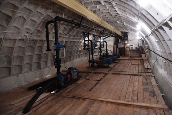 Строительство станции метро "Шереметьевская"