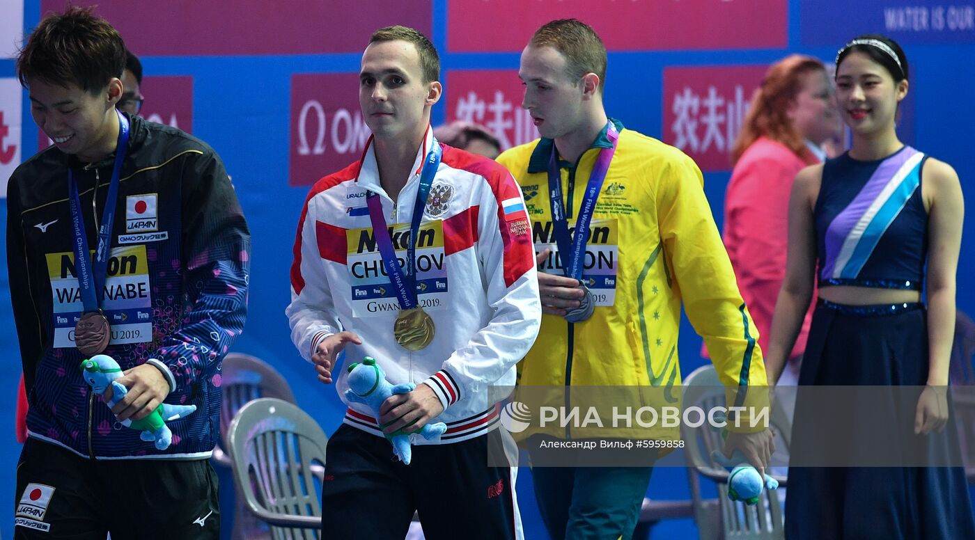 Чемпионат мира FINA 2019. Плавание. Шестой день