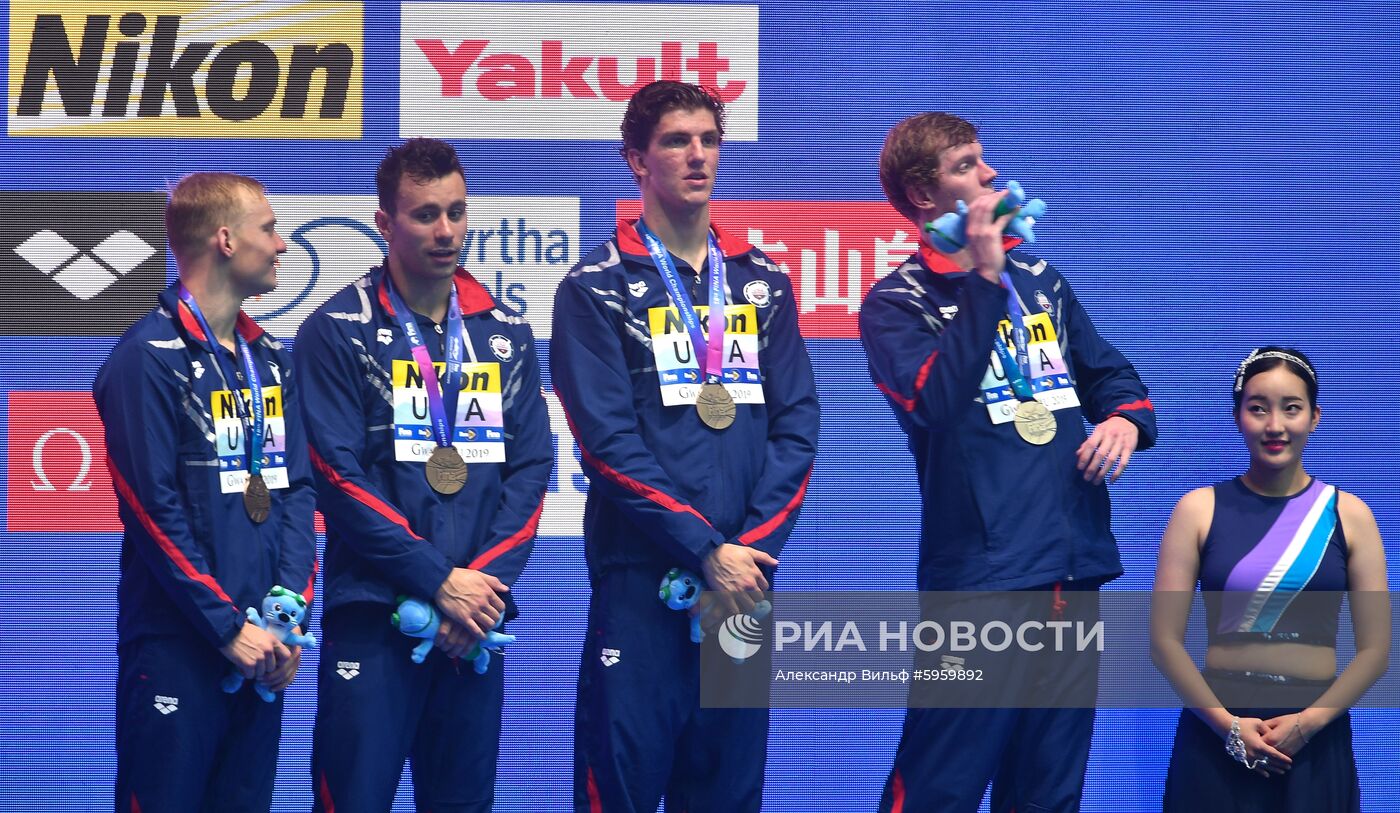 Чемпионат мира FINA 2019. Плавание. Шестой день