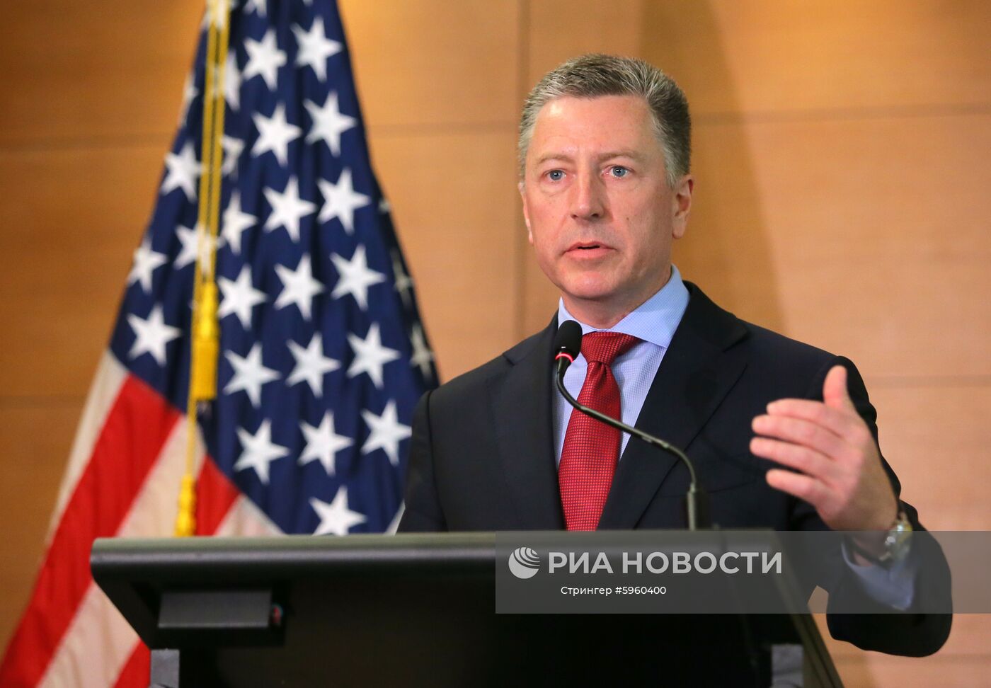 Пресс-брифинг спецпредставителя США на Украине Курта Волкера