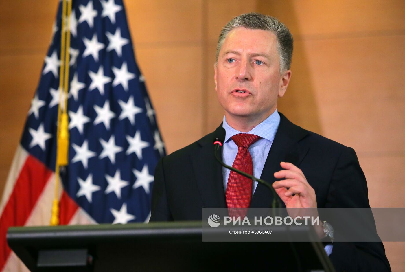 Пресс-брифинг спецпредставителя США на Украине Курта Волкера