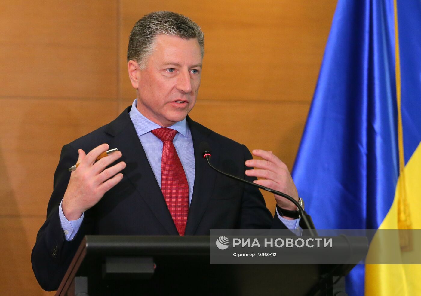 Пресс-брифинг спецпредставителя США на Украине Курта Волкера