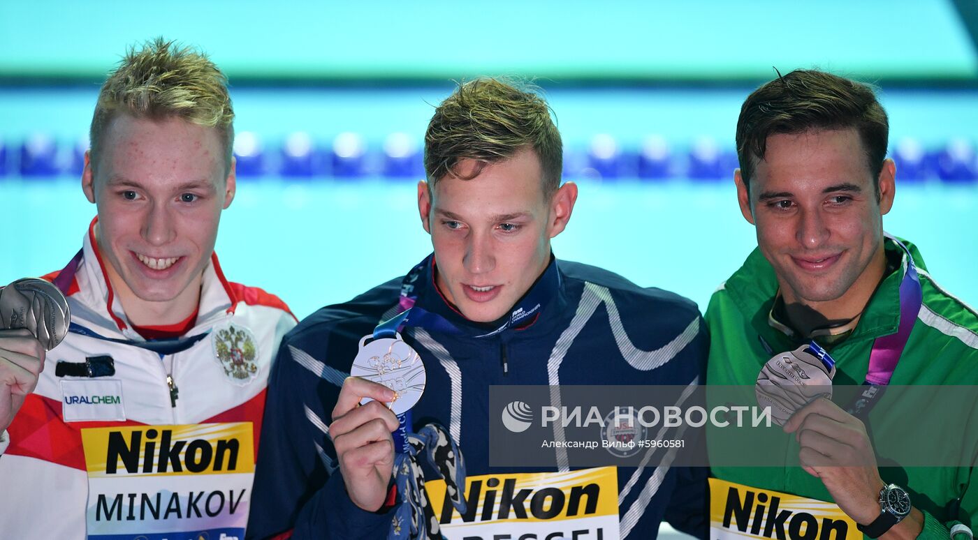 Чемпионат мира FINA 2019. Плавание. Седьмой день