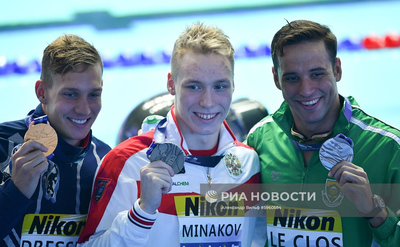 Чемпионат мира FINA 2019. Плавание. Седьмой день