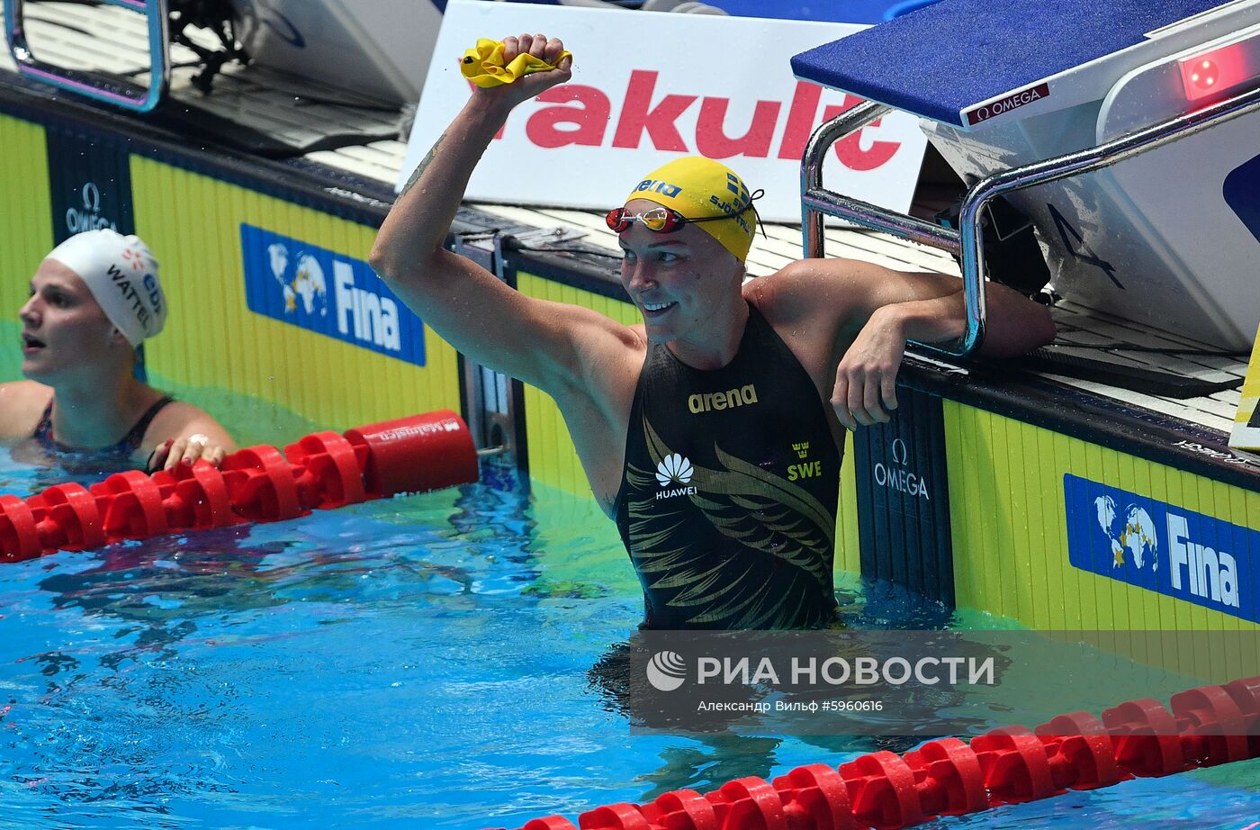 Чемпионат мира FINA 2019. Плавание. Седьмой день