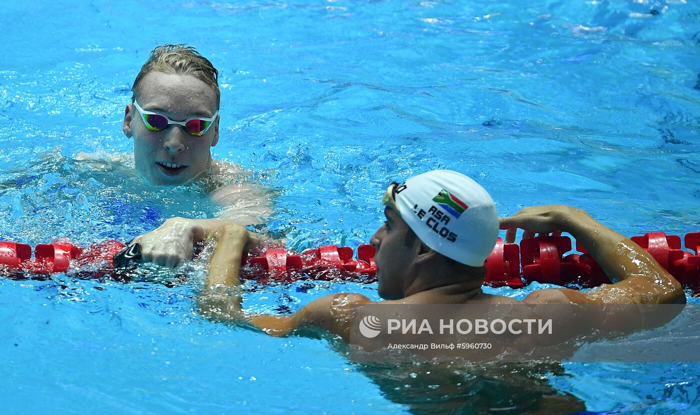 Чемпионат мира FINA 2019. Плавание. Седьмой день