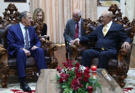 Официальный визит министра иностранных дел РФ С.Лаврова в Суринам