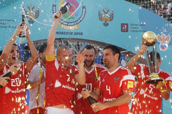 Пляжный футбол. Отборочный турнир ЧМ-2019