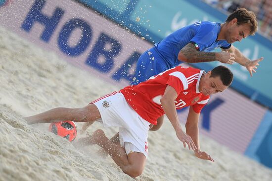 Пляжный футбол. Отборочный турнир ЧМ-2019