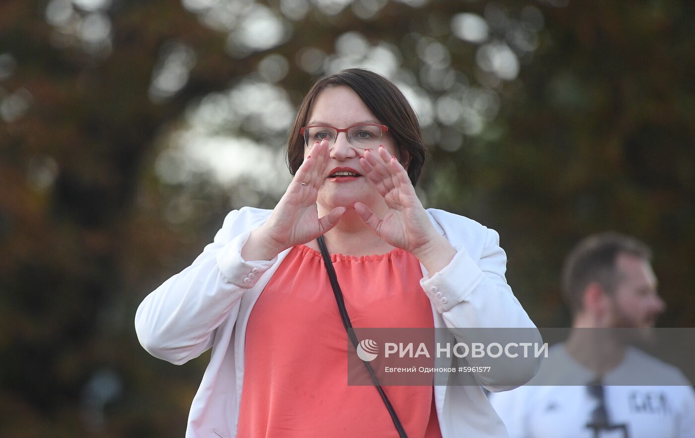 Несанкционированная акция в поддержку кандидатов в депутаты Мосгордумы