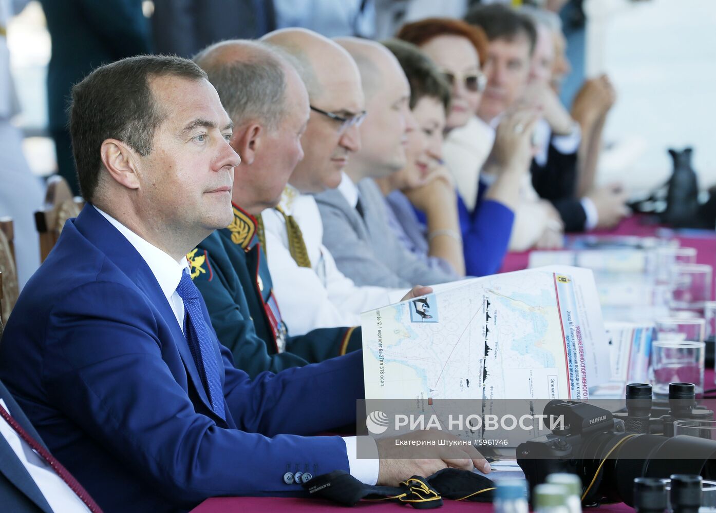 Рабочая поездка премьер-министра РФ Д. Медведева в Севастополь