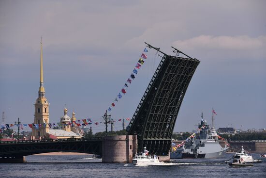 Главный военно-морской парад России