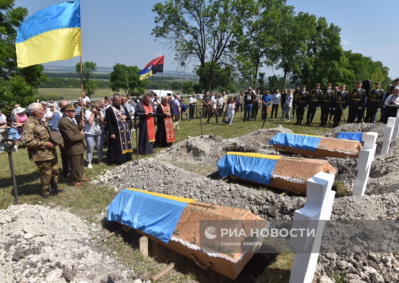 Мероприятие по случаю 75-й годовщины битвы за Броды