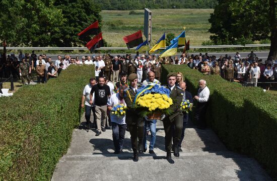 Мероприятие по случаю 75-й годовщины битвы за Броды