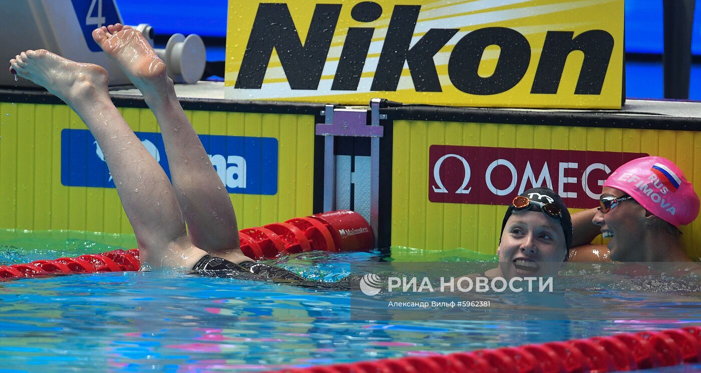 Чемпионат мира FINA 2019. Плавание. Восьмой день