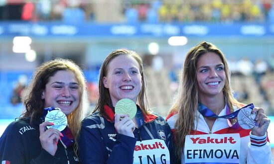 Чемпионат мира FINA 2019. Плавание. Восьмой день