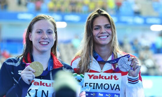 Чемпионат мира FINA 2019. Плавание. Восьмой день