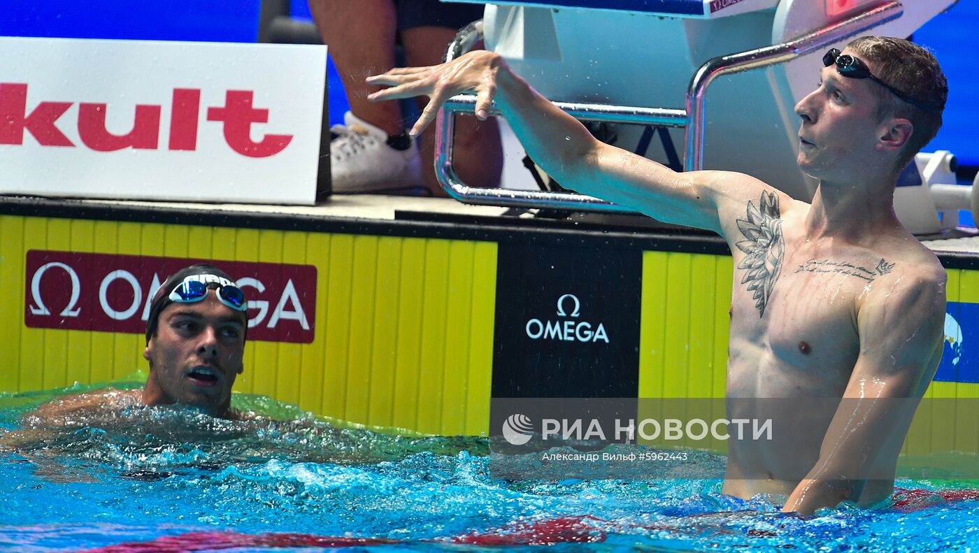 Чемпионат мира FINA 2019. Плавание. Восьмой день