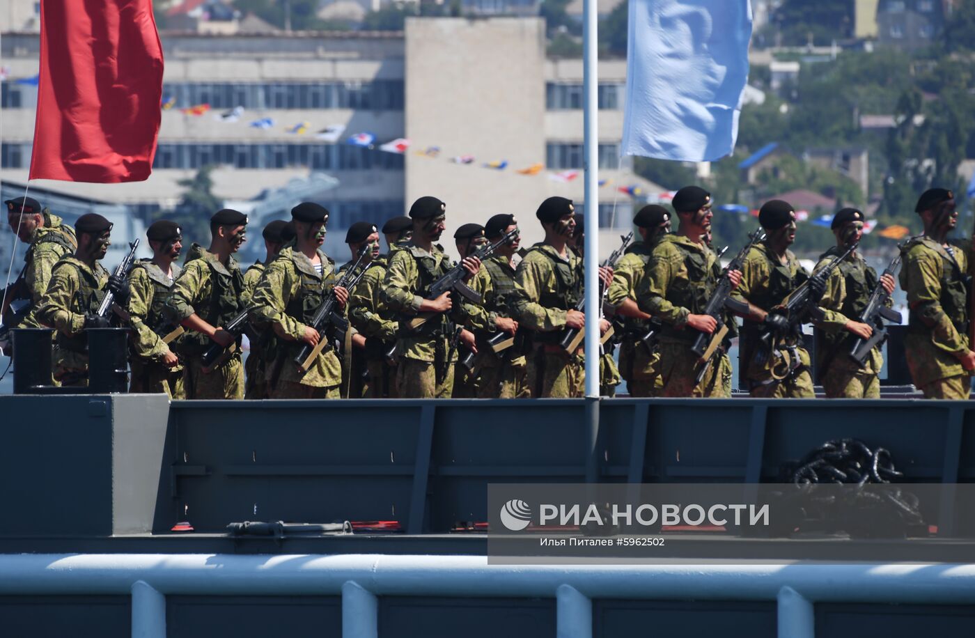 Празднование Дня ВМФ в регионах России