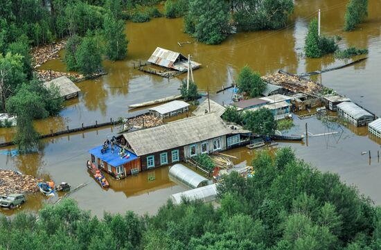 Наводнение в Амурской области