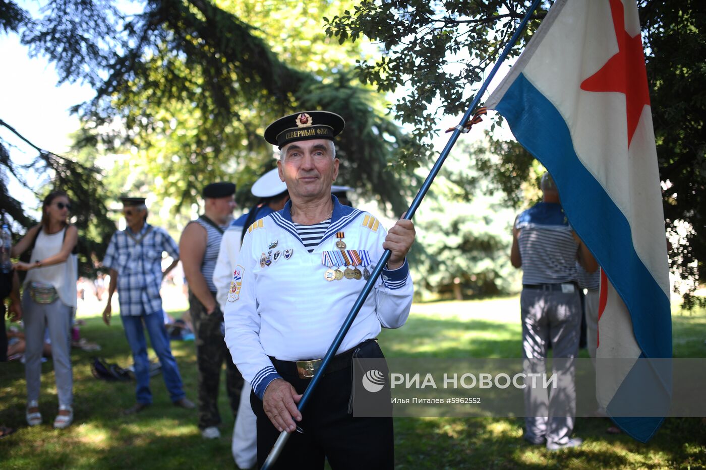 Празднование Дня ВМФ в регионах России